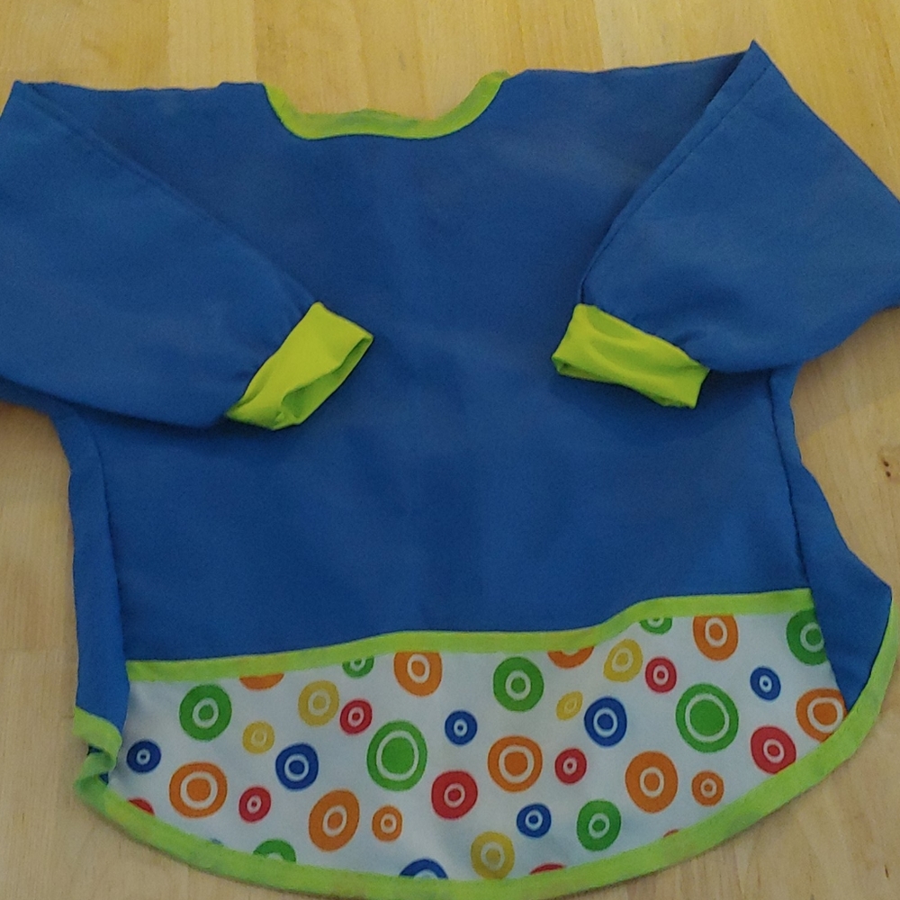 Baby water proof bib/cover with pocket
